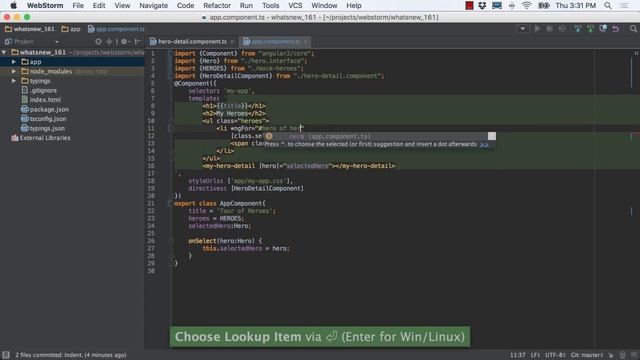 WebStorm 2016.1 - New Features смотреть онлайн