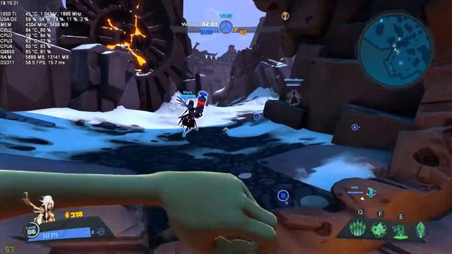 Battleborn PC Coop Gameplay - Core 2 Quad Q9650 @ 3.73 - GTX 1050 TI STRIX - Full HD Max Settings смотреть онлайн