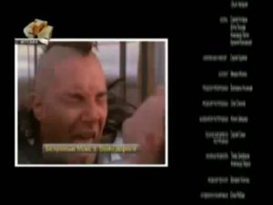 Анонс "Безумный Макс 2 - Войн Дороги" в титрах "Дочки Матери" (СТС, 21.08.2007)