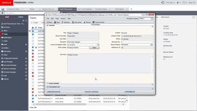 Oracles Primavera Unifier - New Features смотреть онлайн
