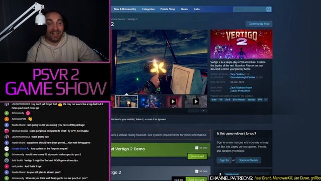 PSVR2 GAME SHOW | Vertigo 2 | Project Wingman | PSVR2 Sale Numbers смотреть онлайн