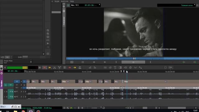 41. ПРАКТИКА Субтитры в Avid Media Composer ( Учим Avid за 3 дня )