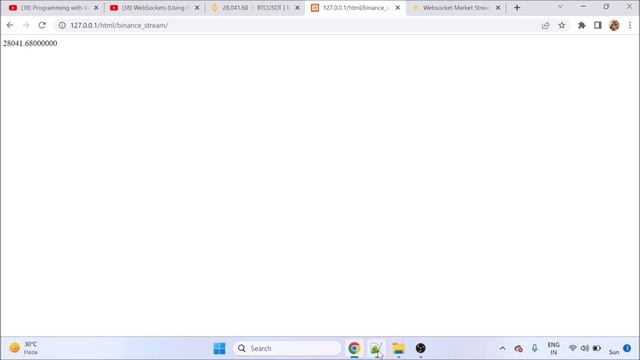 Real-Time Crypto Price using JS and WebSockets | Binance Websocket Market Streams API смотреть онлайн