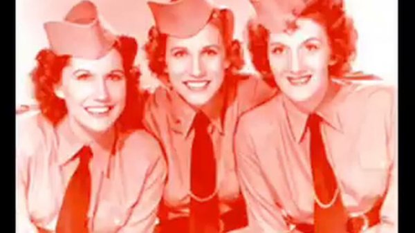 The Andrews Sisters - The Merry Christmas Polka 1950 with Guy Lombardo