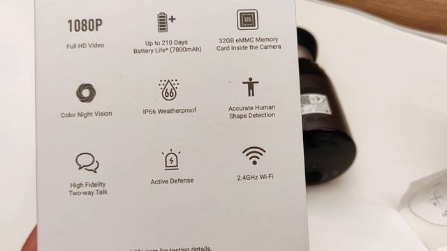 EZVIZ BC1C Smart Home Battery Camera con 210 giorni di autonomia! смотреть онлайн
