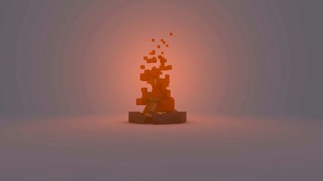 Анимация огня - (Fire animation) ( Minecraft animation ,Camp fire animation) смотреть онлайн