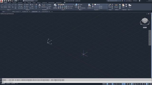 หลักสูตรพื้นฐาน AutoCAD 2016-2022 เวอร์ชั่น 3D บทที่1 смотреть онлайн