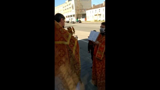 2022 г. Орша, храм Рождества Богородицы, Пасха смотреть онлайн