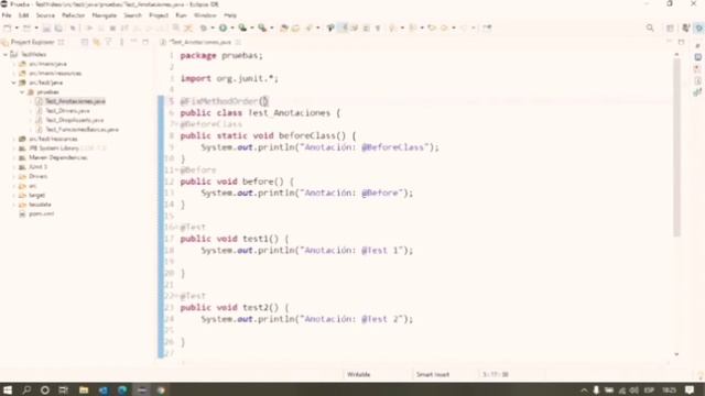 Selenium Webdriver (Java) - Junit anotaciones @BeforeClass @AfterClass @Test @FixMethodOrder y otra смотреть онлайн