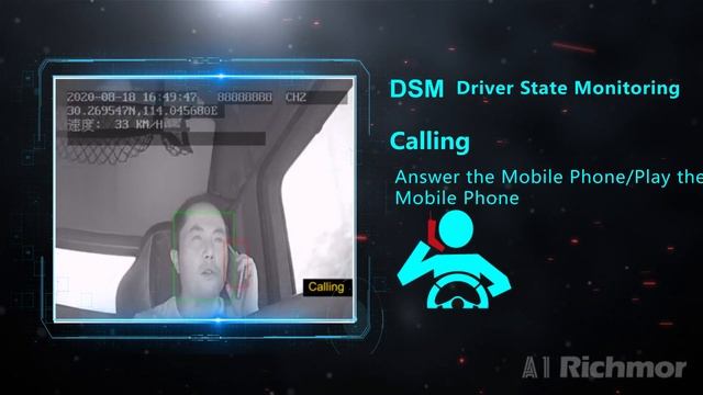 Richmor AI MDVR-ADAS DSM BSD смотреть онлайн