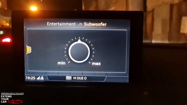 Regolazione fine del Subwoofer Bang Olufsen Audi A3 Sedan restyling ? смотреть онлайн