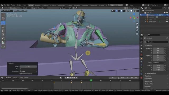 Анимация Бармена за стойкой смотреть онлайн