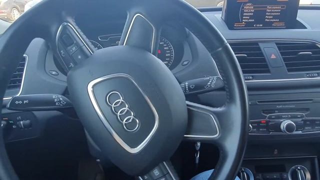 AUDI Q3 звук при повороте руля смотреть онлайн