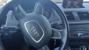 AUDI Q3 звук при повороте руля