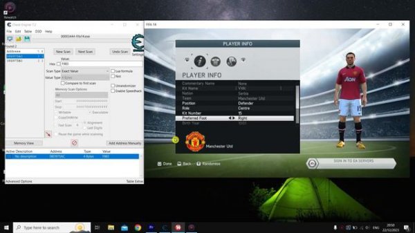 USE OF CHEAT ENGINE IN FIFA 14  |  Joker-Master-Memer