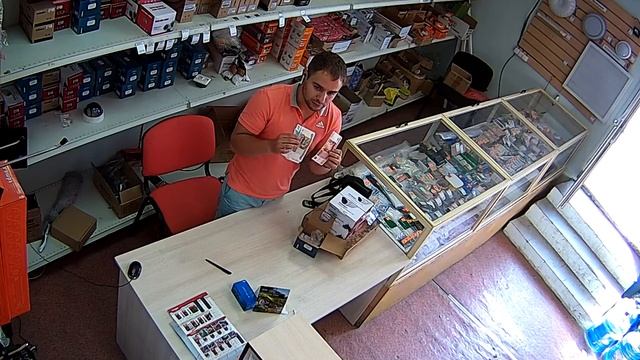 пример записи с камеры IP PV-Ip11 1,3mp