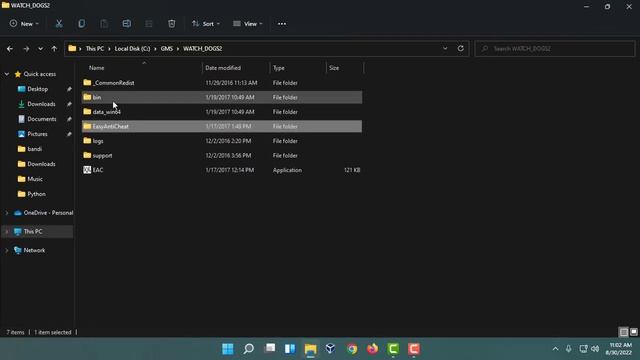 Watch Dogs 2 Not Launching WINDOWS 11/10 | Black Screen | Running on Background Fix смотреть онлайн