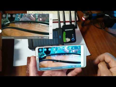 Comfast CF WR754AC - подключать и настраивать как репитер  к дрону SJRC F11
