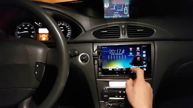 RENAULT Laguna 2 Car audio system | Android Tablet müzik sistemi montajı | AUX Input смотреть онлайн