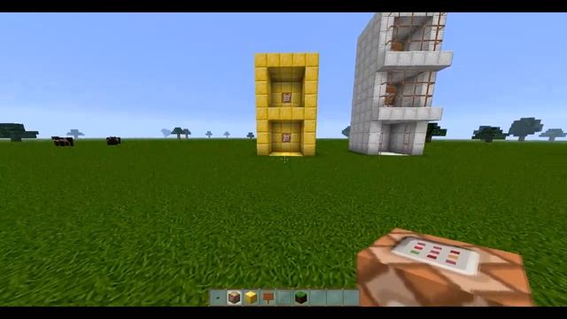 Лифт на командных блоках в minecraft БЕЗ МОДОВ смотреть онлайн