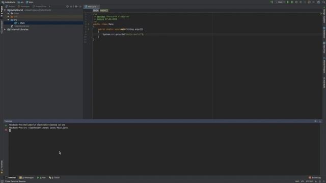 JavaDeveloper #3 Hello World! смотреть онлайн