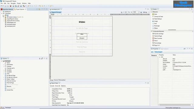 Tutoriel Jaspersoft PDF en java - Partie 3: Le Data Adapter смотреть онлайн