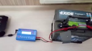 IMAX B6 - Заряжаем свинцовый аккумулятор авто -  Charge the lead car battery