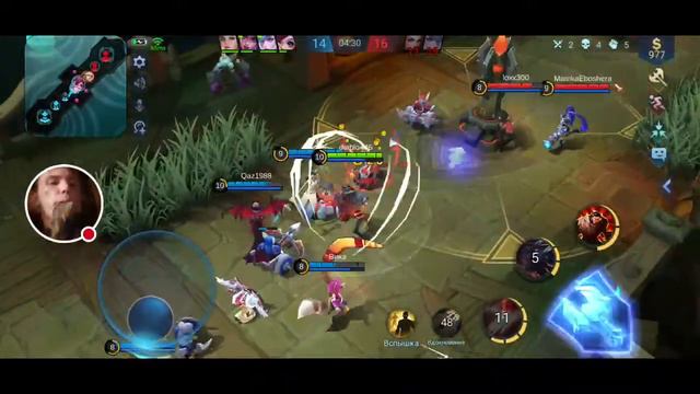 Стрим игры "Mobile Legends: Bang Bang". На сабаку смотреть онлайн