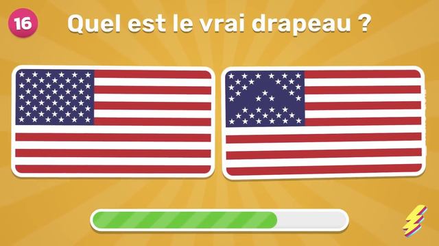 DEVINE le VRAI DRAPEAU 🚩 | Quiz Drapeaux смотреть онлайн