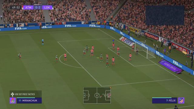 FIFA 21-PS5 Lokomotiv-Atletico Madrid смотреть онлайн