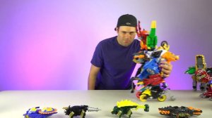 Power Rangers Dino Super Charge New Toys! (Titano Morpher, Yellow Rexy!)