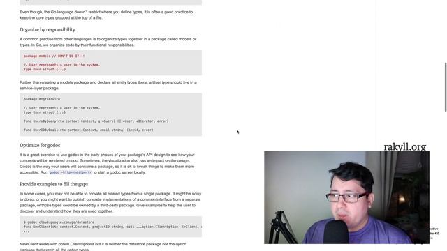 Golang Microservices: Project Layout and Domain Driven Design смотреть онлайн