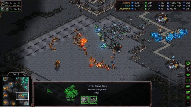 Starcraft: Remastered Broodwar 1v1 Flash vs Jaedong - EPIC Battle смотреть онлайн