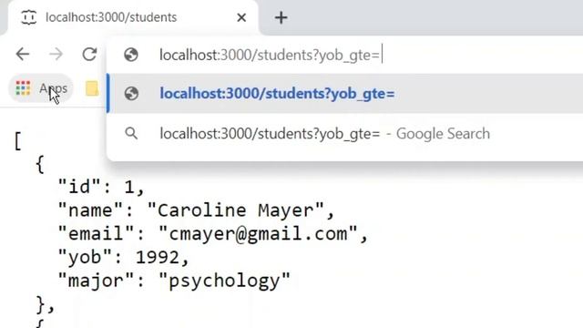Part 2: Making GET Requests with JSON Server смотреть онлайн