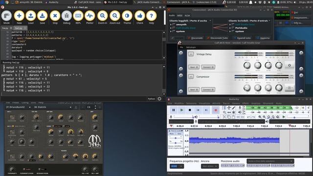 Self playing Python script смотреть онлайн