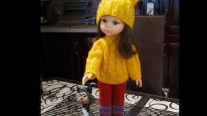 Вязание спицами для кукол