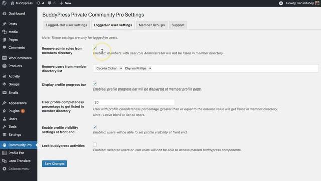 BuddyPress Private Community Pro : Members Only | Create Secure Social network on WordPress смотреть онлайн