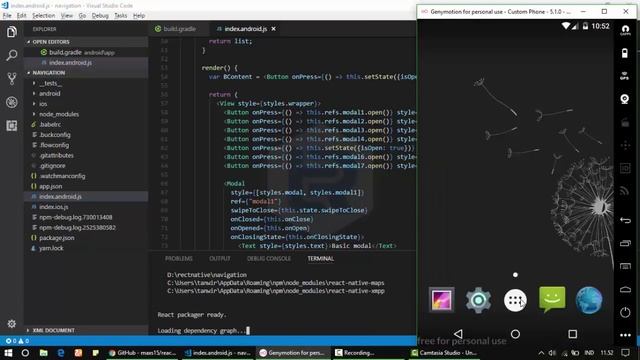 React Native - How to make Modal Box Android and IOS смотреть онлайн