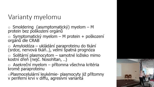 Mnohočetný myelom z pohledu nehematologa смотреть онлайн