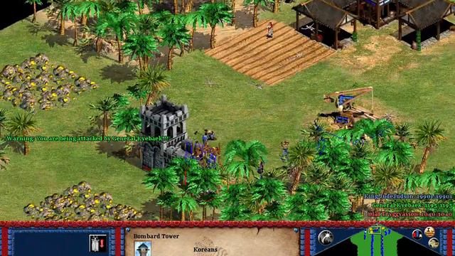 Age of Empires II bombard towers vs paladin and elite war elephants смотреть онлайн