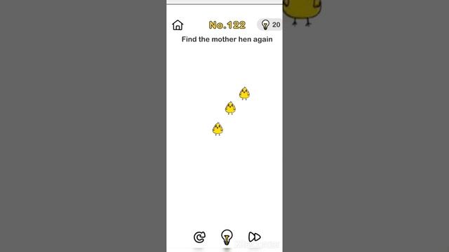 Brain out game play level 122 Find the Mother hen again смотреть онлайн
