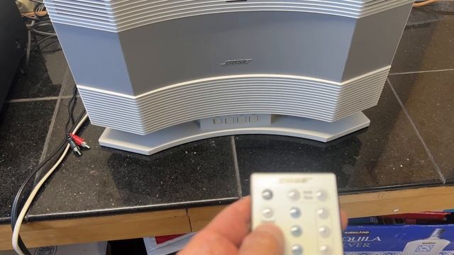 Bose Acoustic Wave Music System Model CD 3000 w: Pedestal & Remote; Tested смотреть онлайн