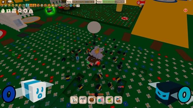 Топ пчела для **СИНЕЙ** пыльцы в Bee Swarm Simulator смотреть онлайн