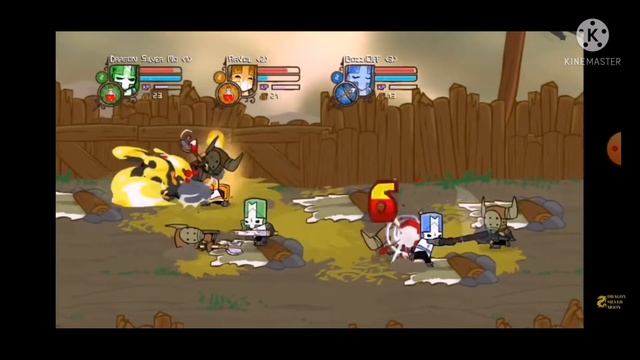 Все персонажи Castle Crashers.