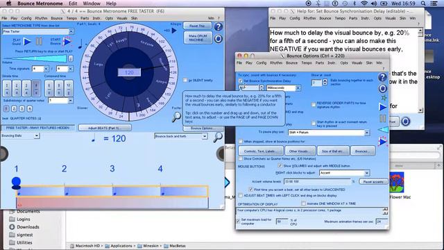 Bounce: Making the windows larger, bounce synchronization, skins, and working with projects смотреть онлайн