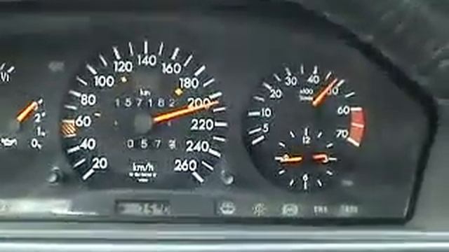 Mercedes benz W124 500 E Top speed смотреть онлайн