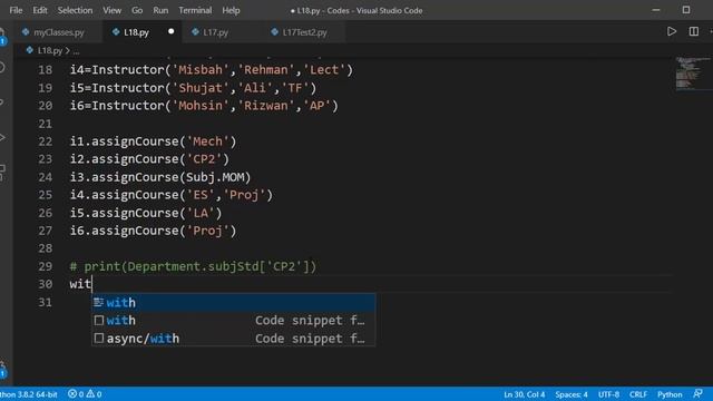 Lesson-18 | Multiple Classes Demo (CSV Files) | [OOP in Python] смотреть онлайн
