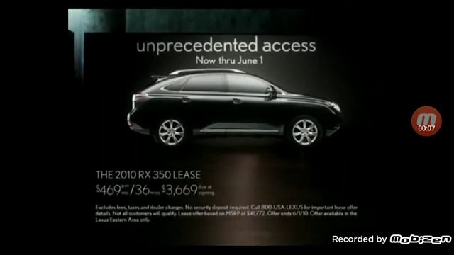 2010 Lexus unprecedented access sales event commercial usa. смотреть онлайн