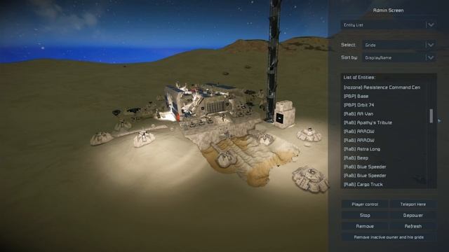 Space Engineers - Obiter PVP VS PVE Experimental Server Tour смотреть онлайн