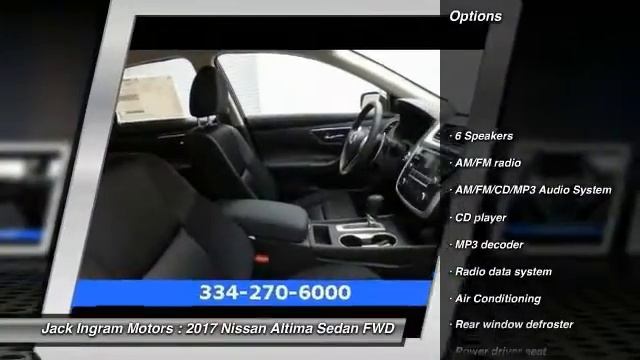 2017 Nissan Altima Montgomery AL N17339 смотреть онлайн